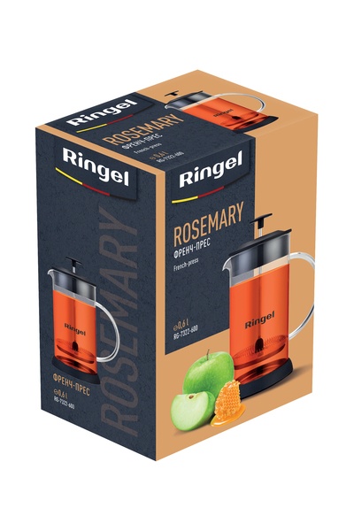 Френч-пресс Ringel Rosemary 0,8 л прозрачное термостойкое стекло арт. RG-7322-800 RG-7322-800 фото